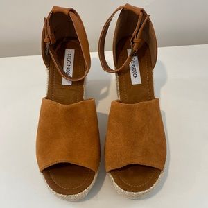 New Steve Madden espadrille sandal with ankle strap size 11